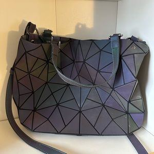 Reflective crossbody bag